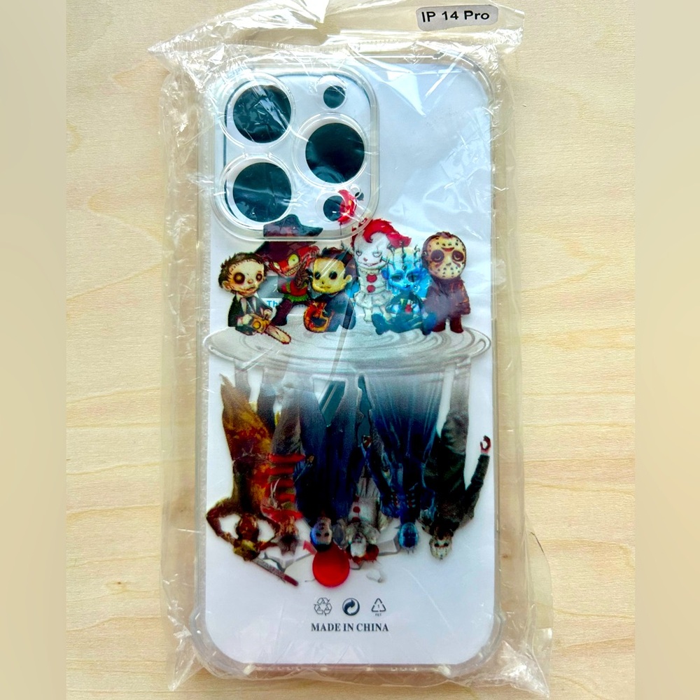 iPhone 14 Pro Horror themed Phone Case